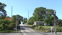 Union Pacific stack train east through the Villa Rica and Douglasville Boarder in Georgia