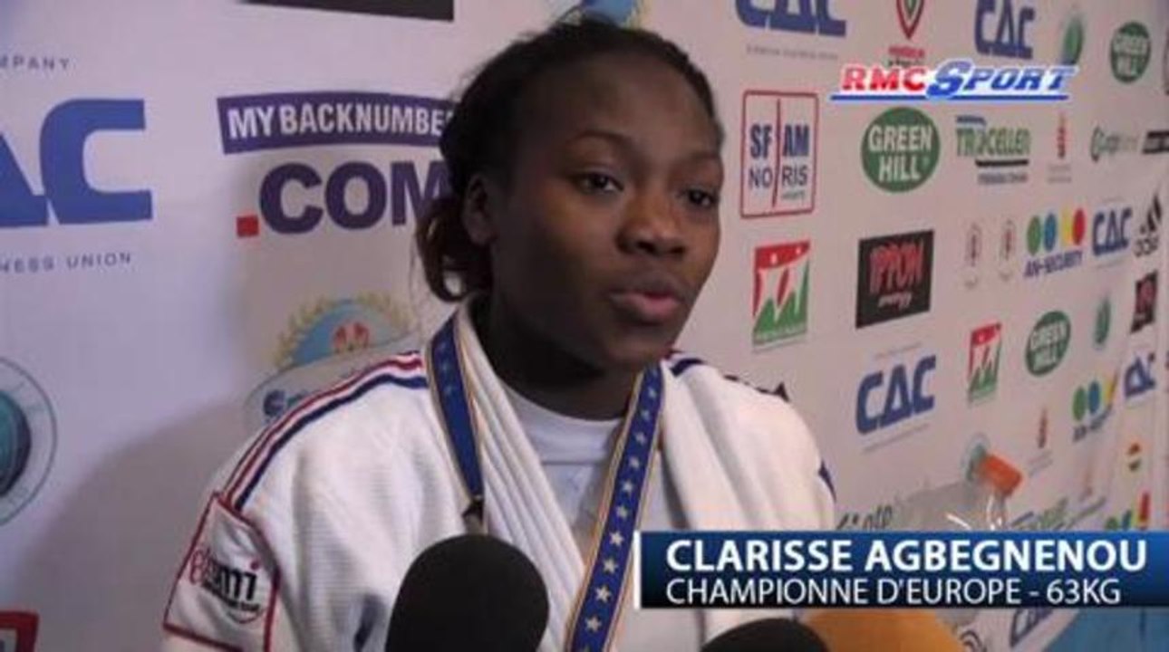 Budapest 2013 / Clarisse Agbegnenou médaillée d'or - 26/04