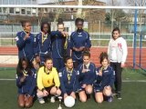 Collège Gagarine TRAPPES UNSS FFF Foot des princesses