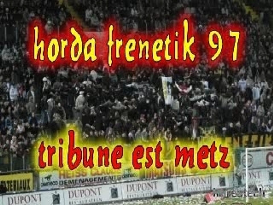 Autocollants Horda Frénétik 1997 - Ultras FC Metz HF97 FCM Antifa - Stickers