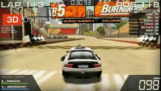 3D Araba Yarışı 5 - 3D Araba Oyunları