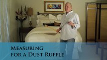 How to measure for a dust ruffle