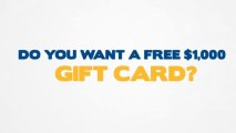 Free 1000 Walmart Gift Card Contest How to get a free Walmart Gift Card