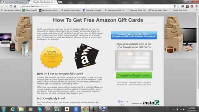 How to Get Free Amazon Gift Card Codes No Surveys No Download With Proof