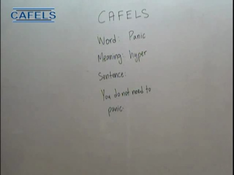 Advanced English List 1 Word Picnic