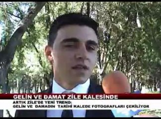 ZİLE KALESİNDE GELİN VE DAMAT