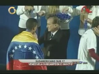 Venezuela es subcampeón del Suramericano Sub 17