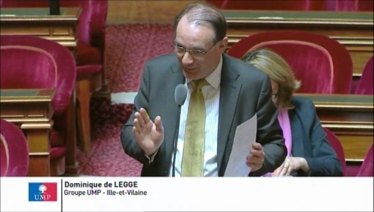 Dominique de Legge, Sénateur d'Ille-et-Vilaine : Permis B et tracteurs de plus de 3.5 tonnes