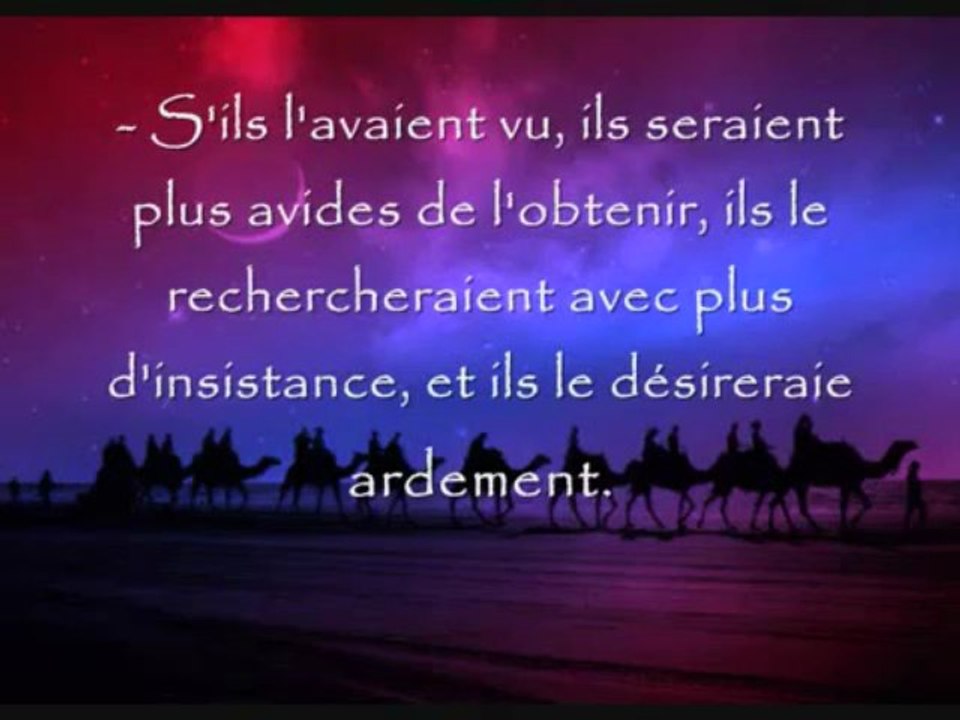 Islam  Hadith Merveilleux !