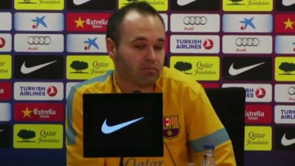 Iniesta: ''No hay fin de ciclo''