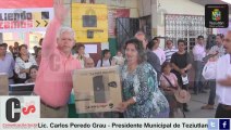 Entrega de 10 Computadoras y Equipo Deportivo en la Primaria “Ángel Rendón Cabañas” y “Cuitlahuac” Bo. de Francia