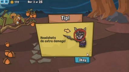 Defend Your Nuts 2 with Bushy McNutts (addicting game)