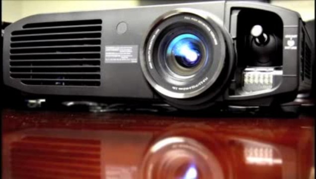 Panasonic PT-AE8000U Full HD 3D Home Theater Projector + 2 Pairs of Xpand 3D Glasses