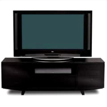 BDI Marina 8729-2, Triple Wide Enclosed Cabinet ( Gloss White)