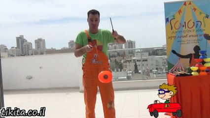 ג'אגלינג עם דיאבלו - איך להקפיץ דיאבולו גבוה לשמים ולתפוס בחזרה בקלי קלות