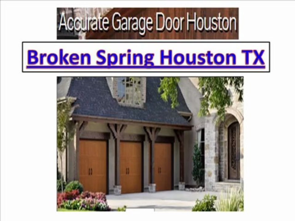 Garage Door Repair Houston TX