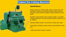 Flatbed Die Cutting Machine