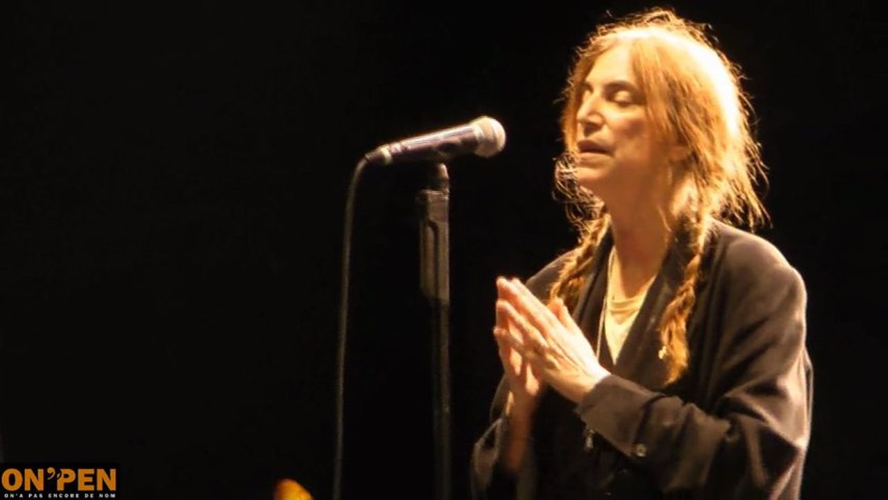 Patti Smith live fête de l'humanité