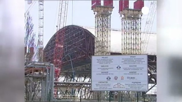 Work on new sarcophagus continues as Chernobyl marks 27...