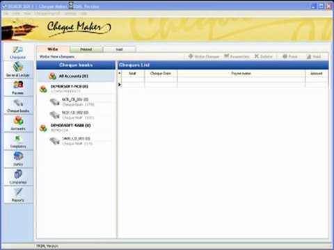 DEMOR Cheque Maker - Generate Payroll cheques