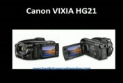 Canon VIXIA HG21 AVCHD 120 GB HDD Camcorder with 12x Optical Zoom