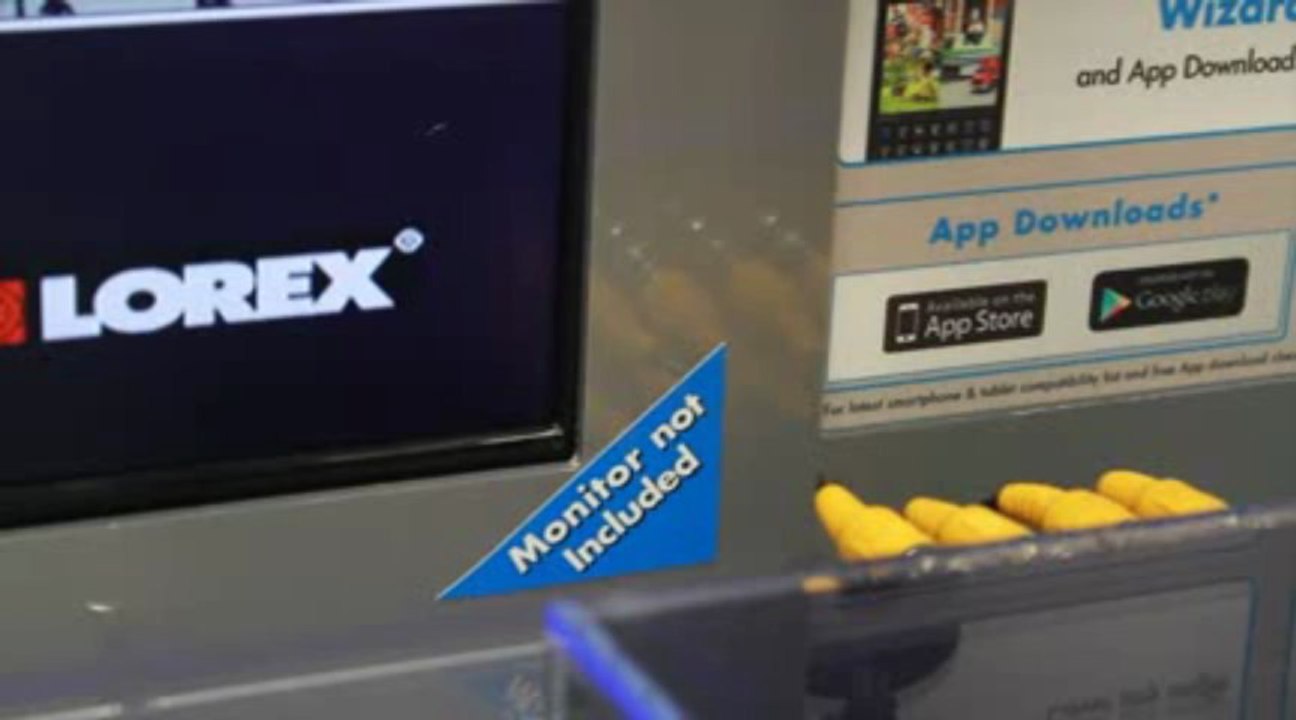 Lorex LH1361001C16B  Eco2 Security Camera System with 16 Super+ Resolution Cameras (Black)