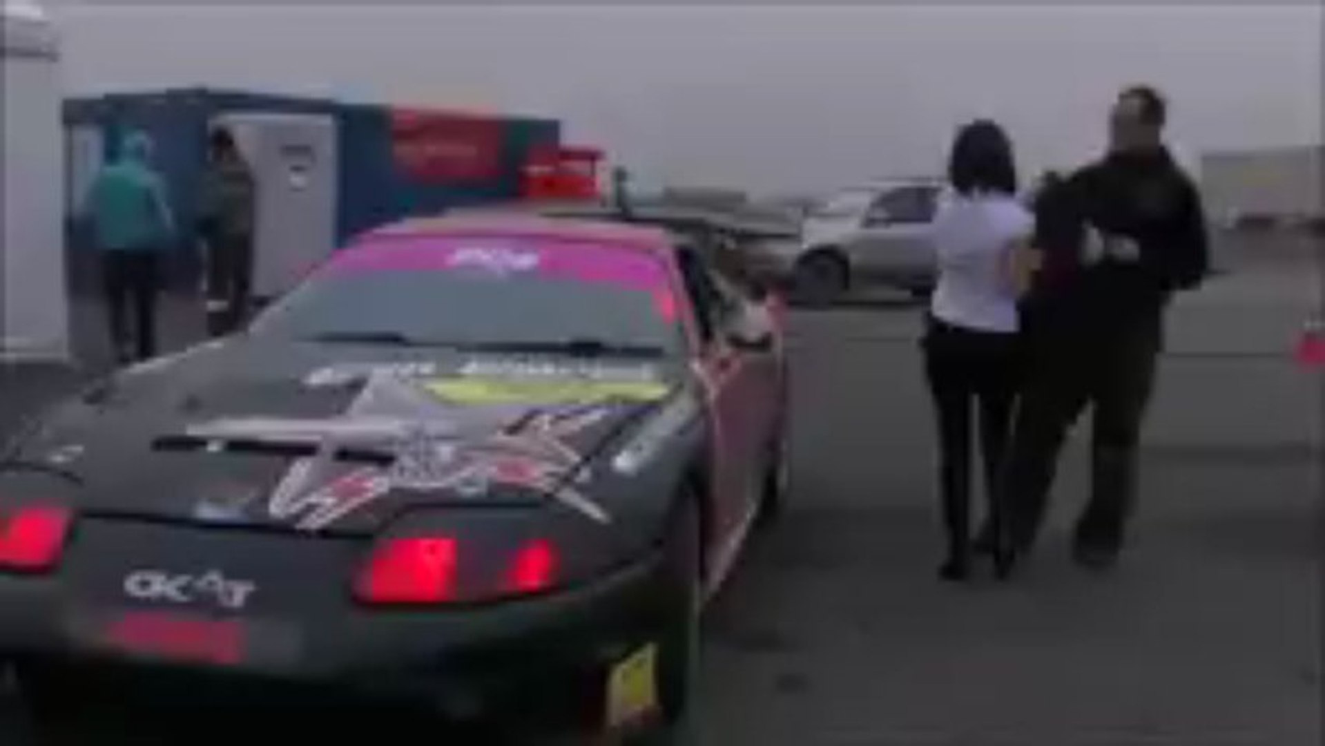 Girl Rides In Drifting Toyota Supra Awesome Reaction A