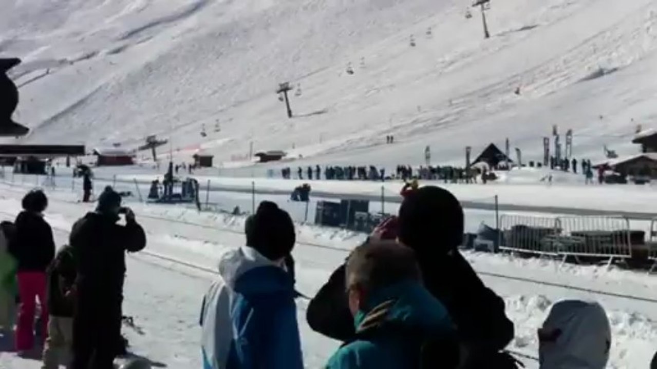 Guerlain Chicherit Car Backflip in Tignes