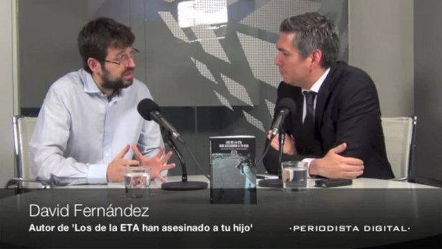 David Fernández, autor de 'Los de ETA han asesinado a tu hijo'. 26-4-2013