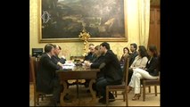 Roma - Consultazioni - Delegazione Movimento 5 stelle (25.04.13)