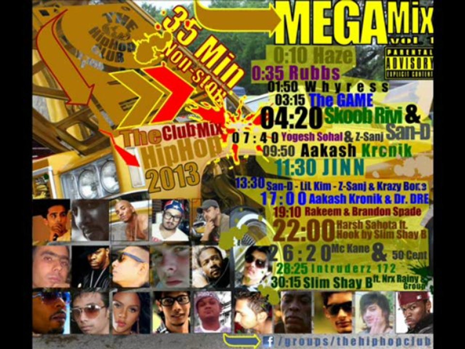 The HipHop Club GLOBAL Mega Mix 1