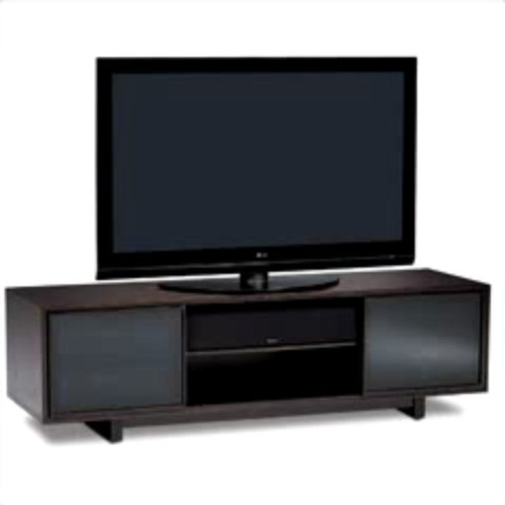 BDI Cirrus 8157 Double Wide Enclosed Cabinet - Espresso Stained Oak