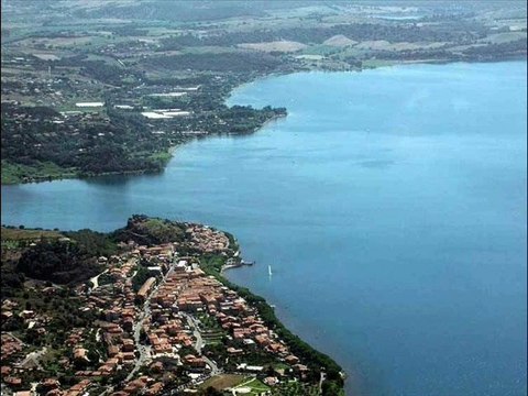 TREVIGNANO ROMANO. LAGO DI BRACCIANO (ROMA, ITALY)