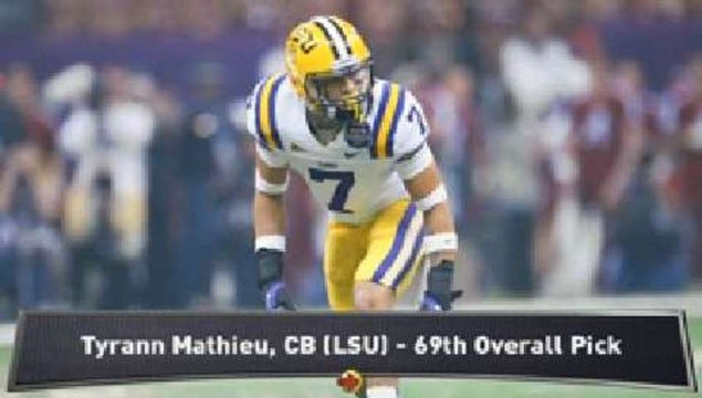 NFL Draft: Cardinals Pick Tyrann Mathieu