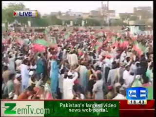 Imran Khan Speech in Sadiqabad Jalsa - 27th April 2013