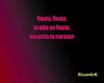 Fiesta - Laura Esquivel (Patito Feo) karaoke