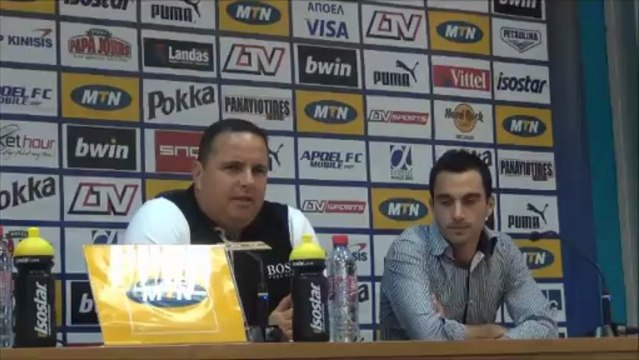 Δηλώσεις Μπεν Σιμόν ΑΠΟΕΛ-ΑΕΚ