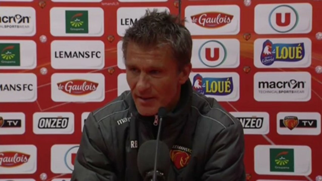 Conférence de presse Le Mans FC - AC Arles Avignon : Denis ZANKO (LEMANS) - Franck  DUMAS (ACA) - saison 2012/2013