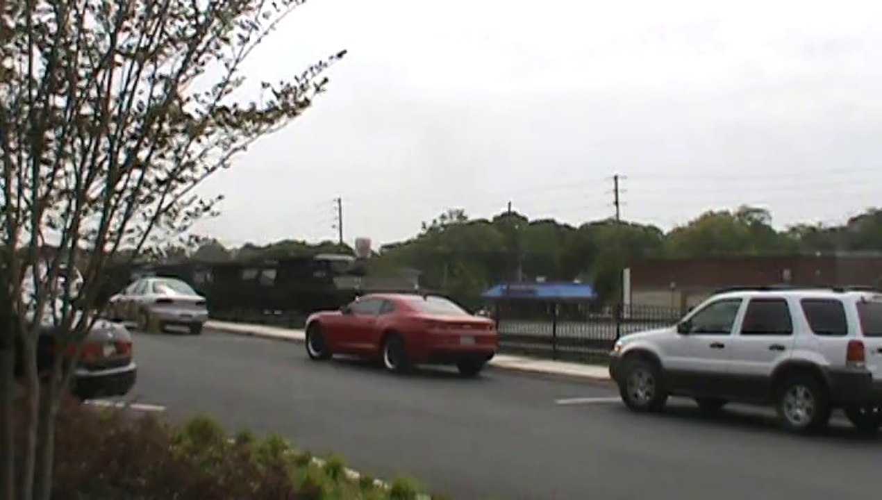 Norfolk Southern autorack train west through Austell Ga.