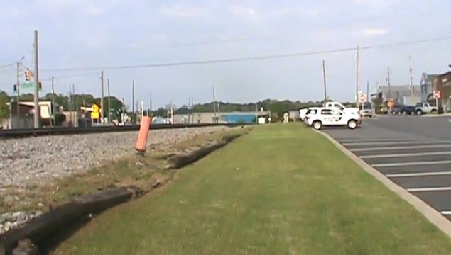 Norfolk Southern grain train southeast through Austell Ga.