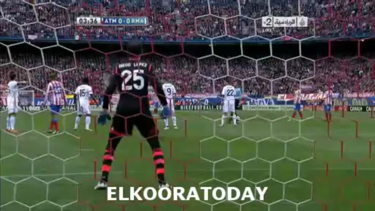 Atletico Madrid 1 - O Real Madrid Radamel Falcao