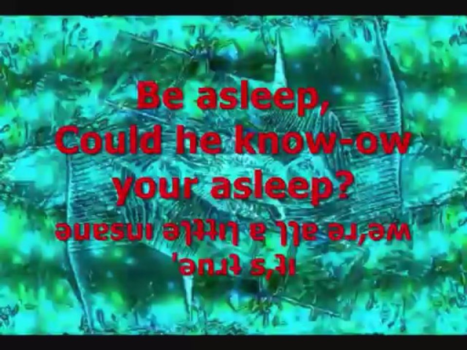 Evanescence - Sweet Sacrifice - REVERSED with lyrics