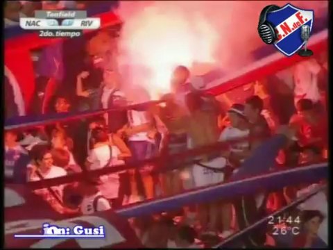 Nacional 3 River Plate 2 (1ª Fecha Clausura 2012)