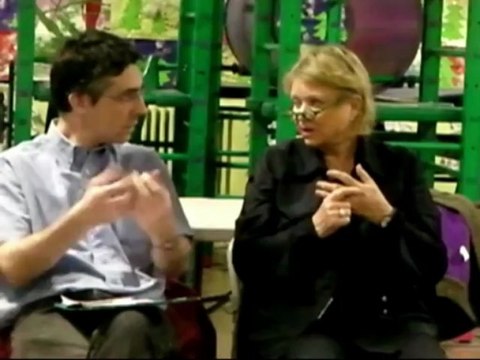 Eva Joly à Bondy - Bénévolat Vincent DUGUET et réponse Eva JOLY