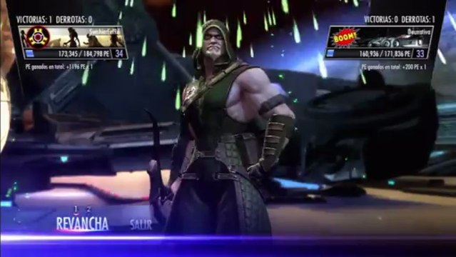 Primera pelea Multiplayer en Injustice Gods and Hongos