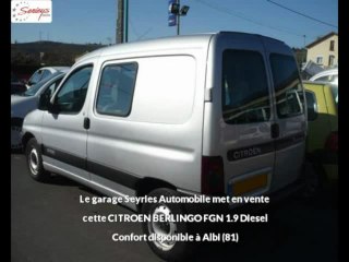 CITROEN BERLINGO FGN Diesel occasion à 3880 €