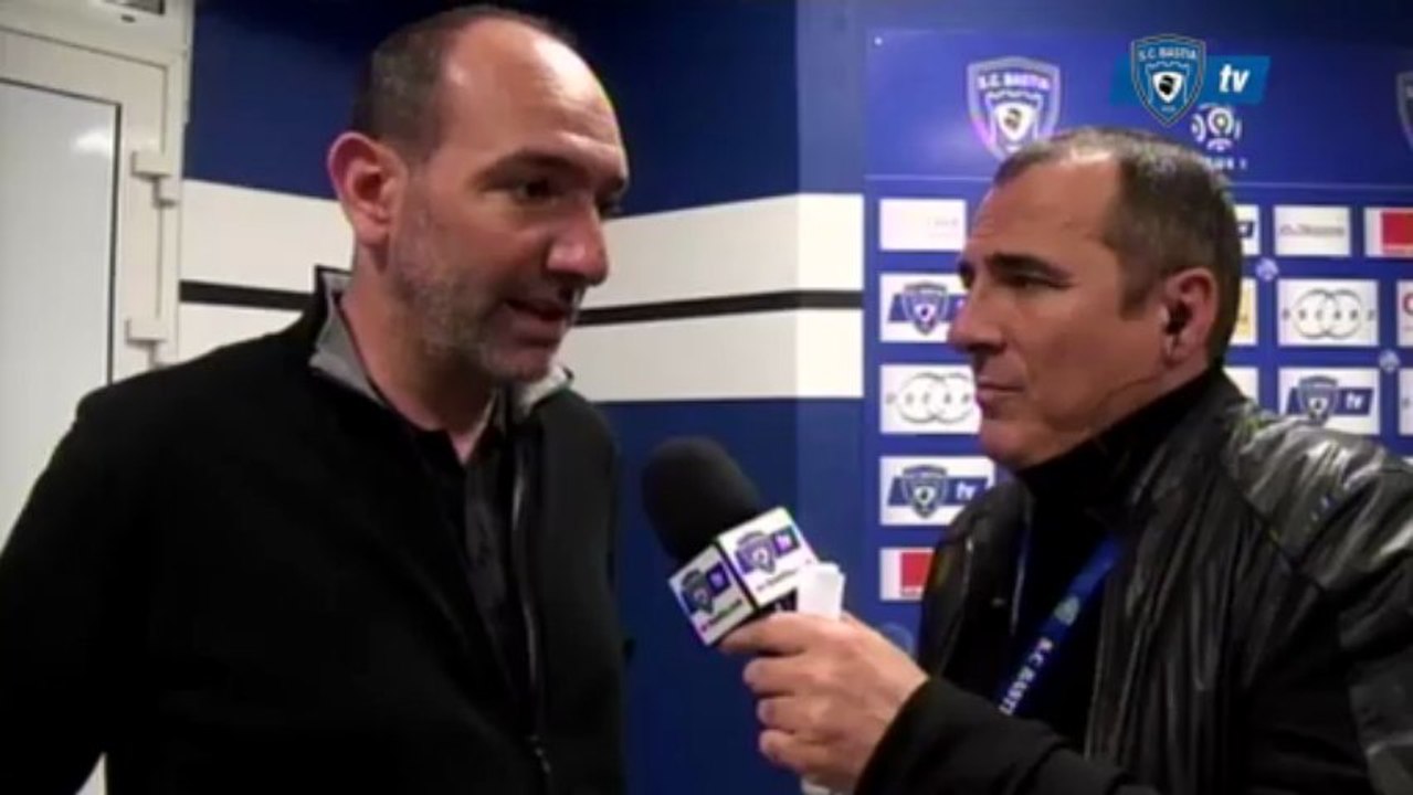 L1 / 2012-13 : Bastia 0-0 Toulouse : Réaction de PM Geronimi