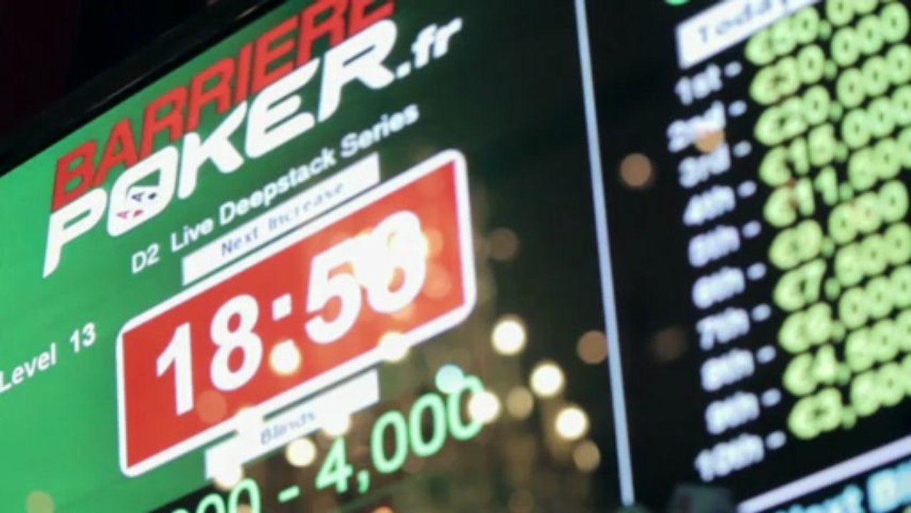 Live Deepstack Series Deauville 2013 - Day 2