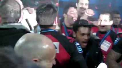 Rugby Pro D2 - Bouclier présenté au public