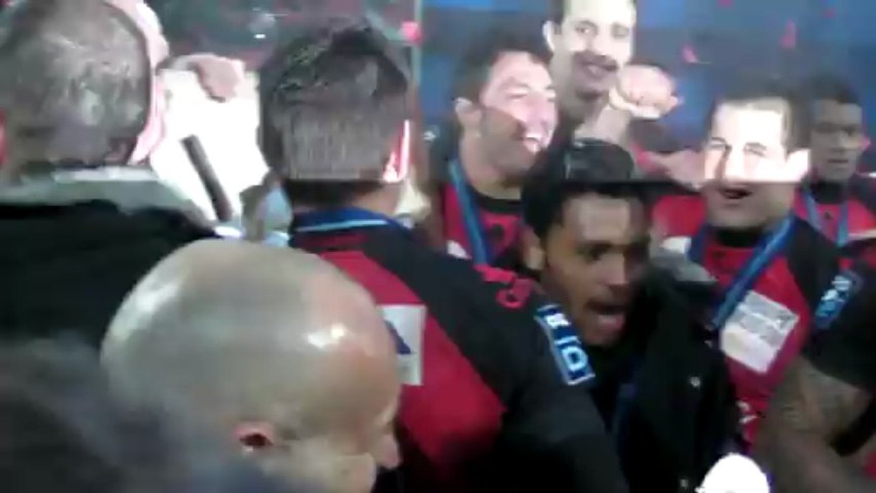 Oyonnax fête son bouclier